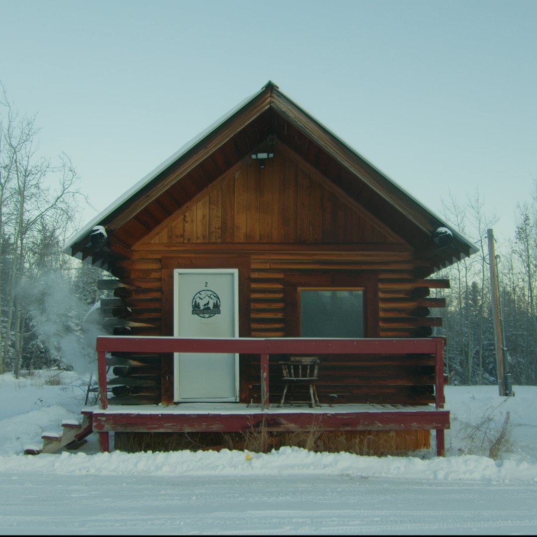 Wolf Waystation cabin exterior