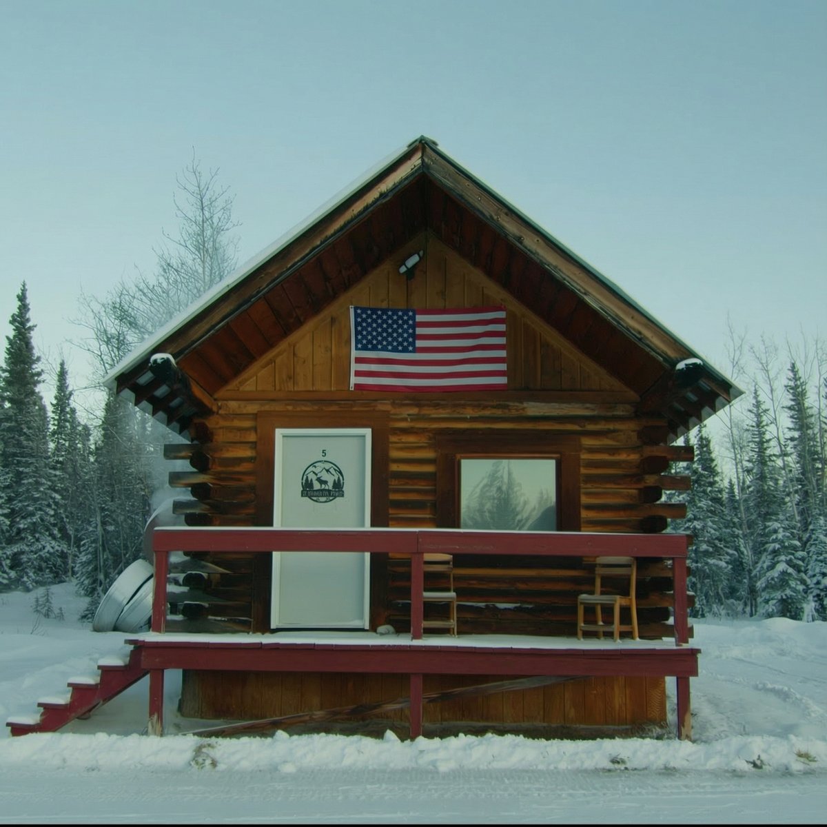 Moose Mansion cabin exterior